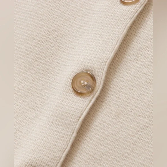 Jenni Kayne Off-White Cooper Cardigan - Picture 4 of 7